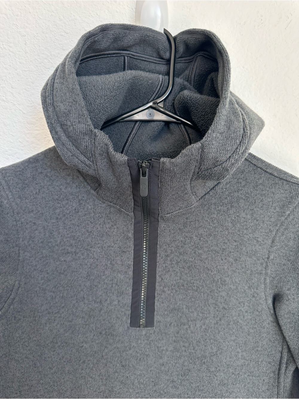 Lululemon It’s Fleecing Cold Pullover hoodie size 6 Heathered gray women’s - Picture 8 of 13